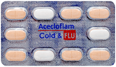 Acecloflam Cold & Flu Tablet 10